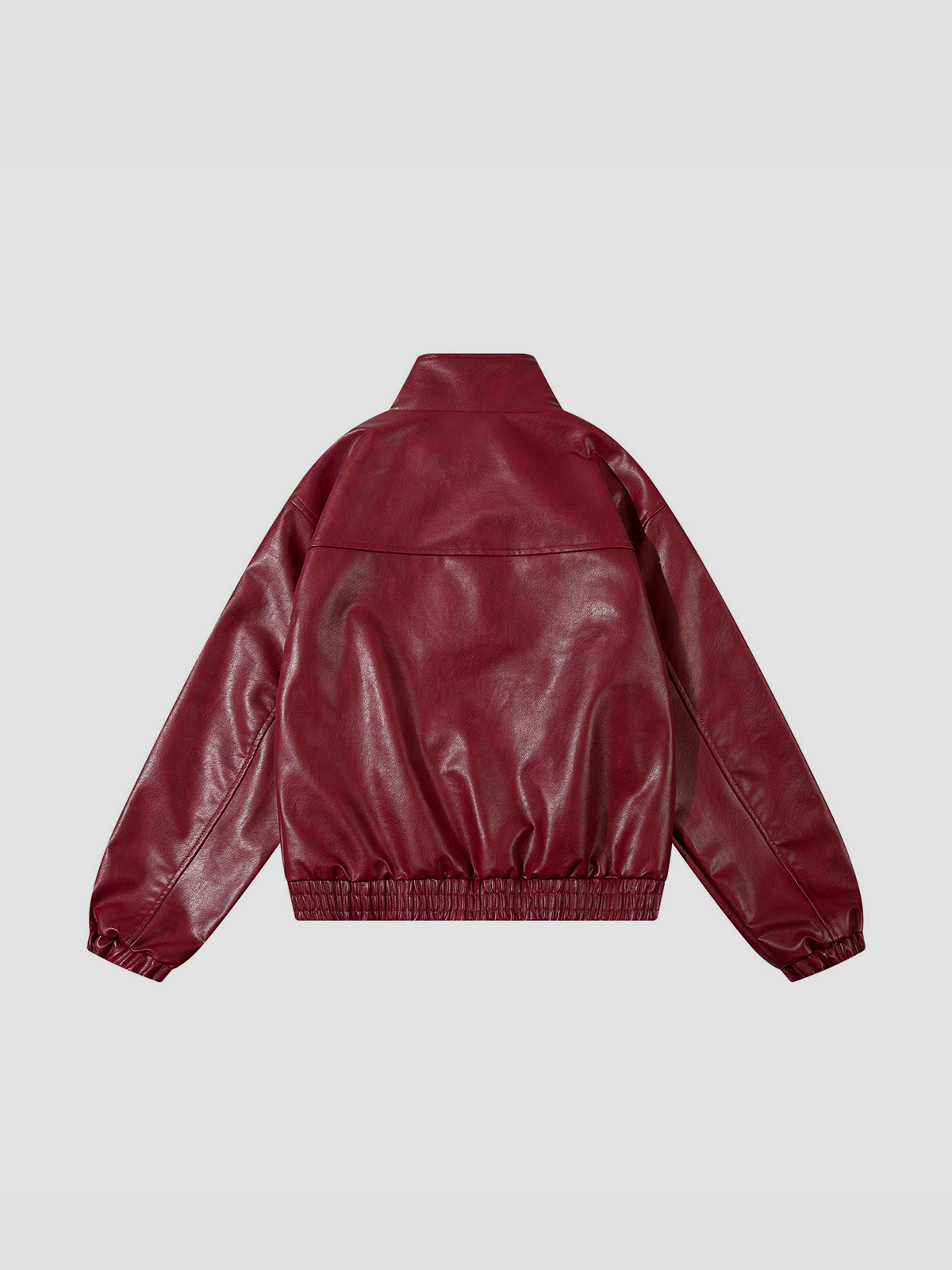 Fushya "Street Star" Silver Hook Leather Jacket