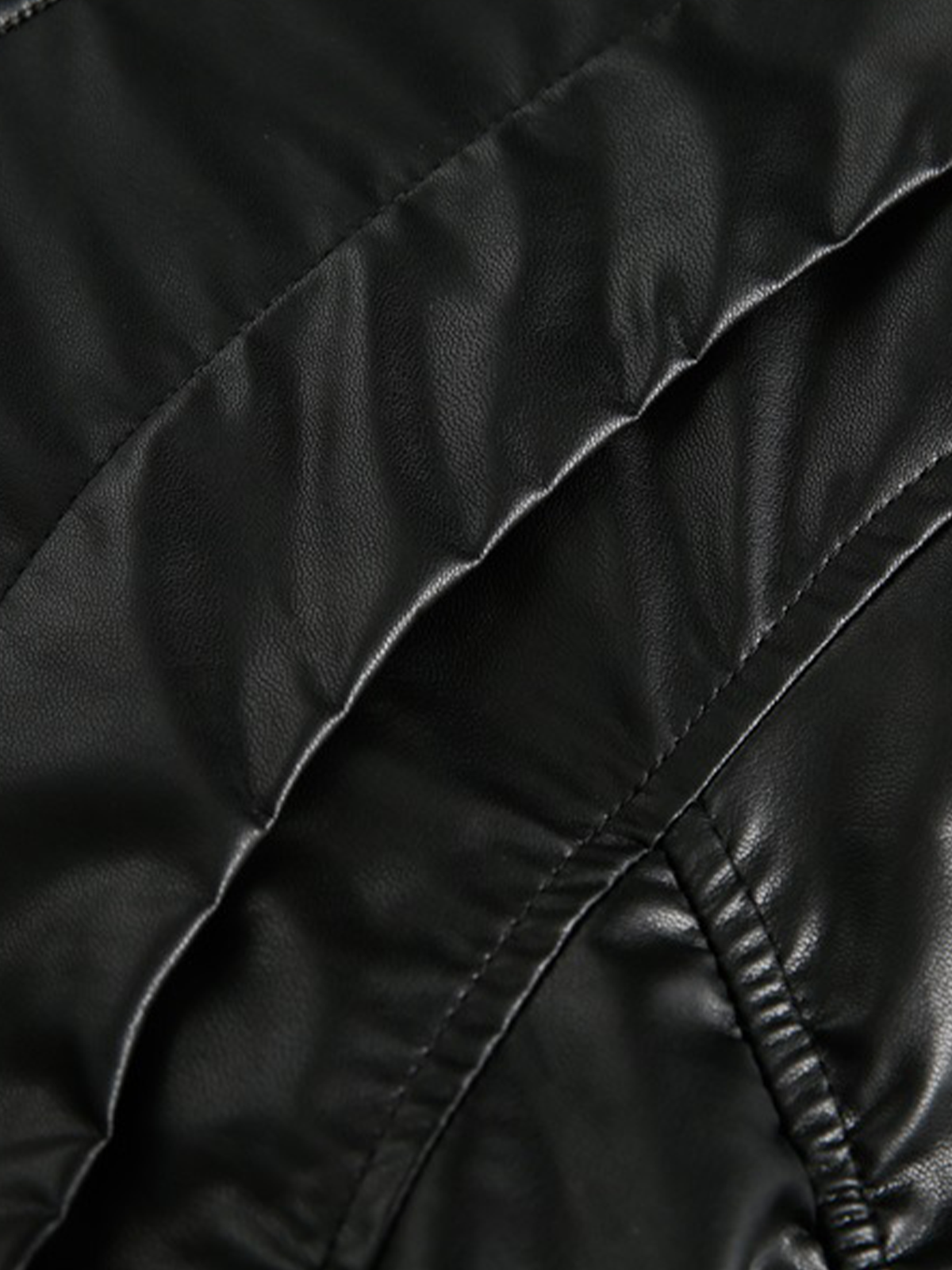 Fushya "Night Vibes" Street Leather Jacket