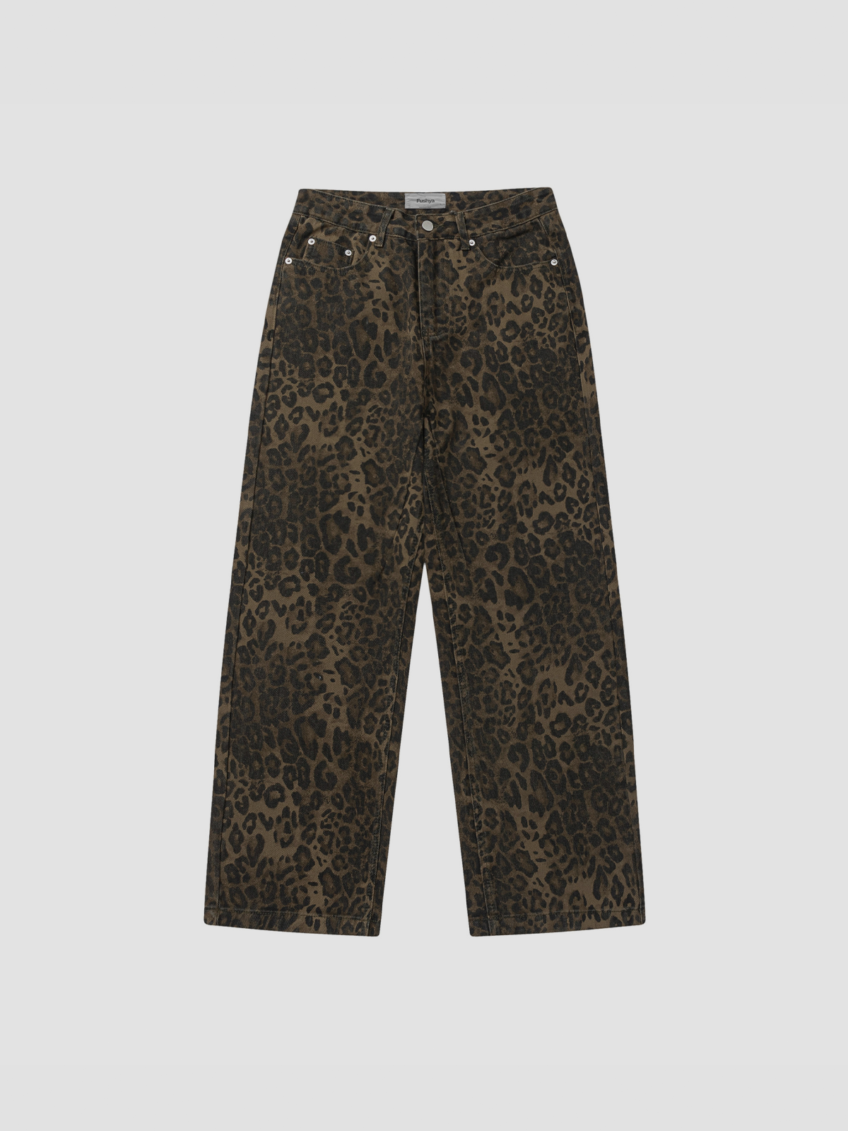 Fushya "Street Star" Leopard Baggy Jean