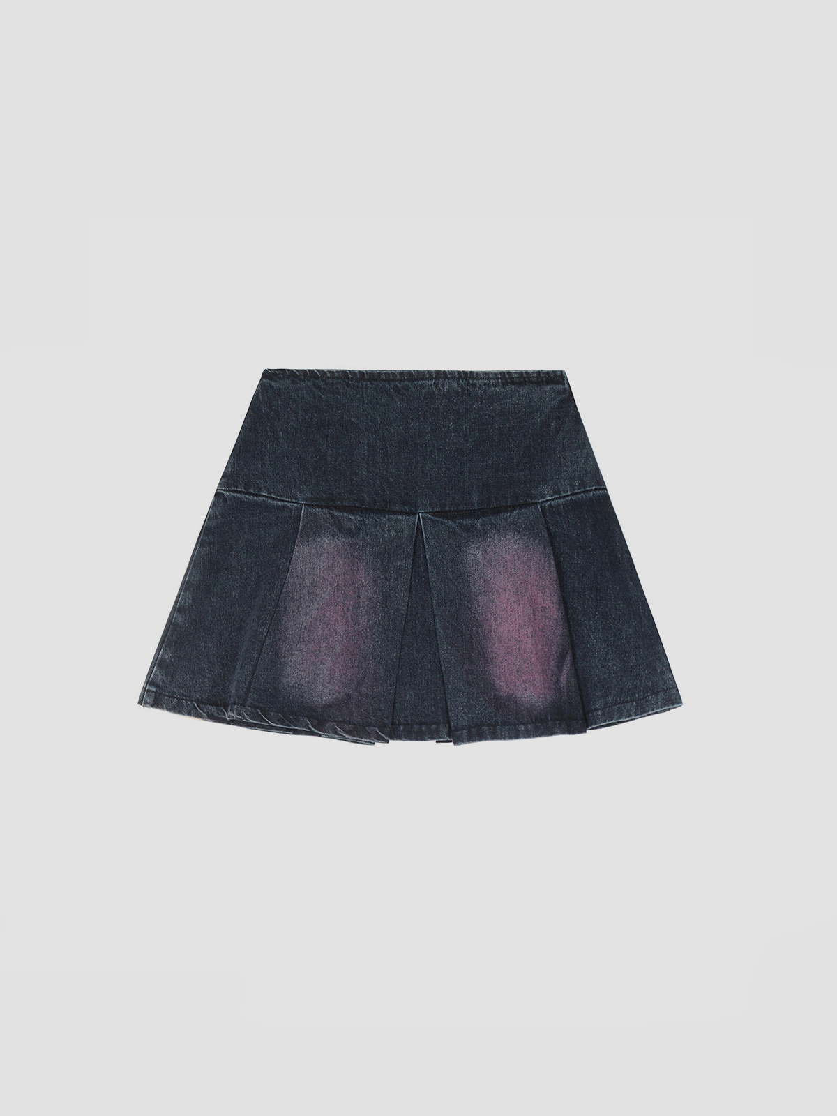 Fushya Denim Butterfly Stitch Skirt