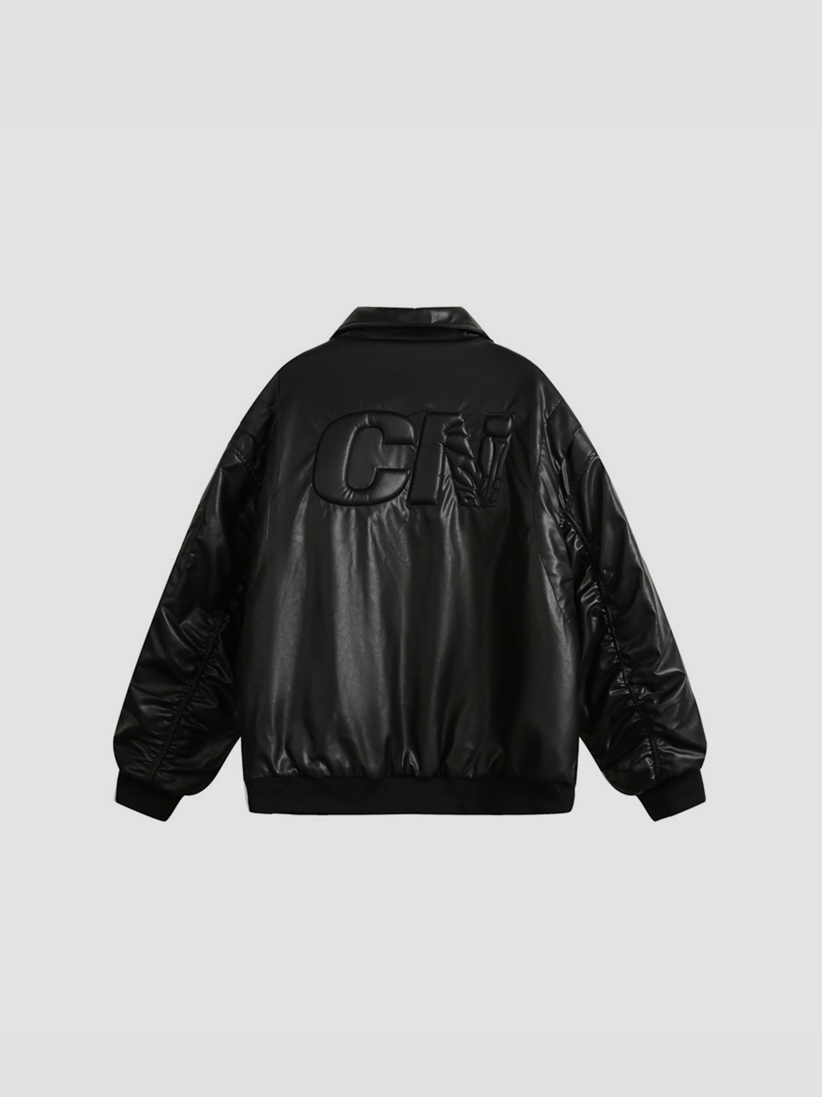 Fushya "Night Vibes" Street Leather Jacket