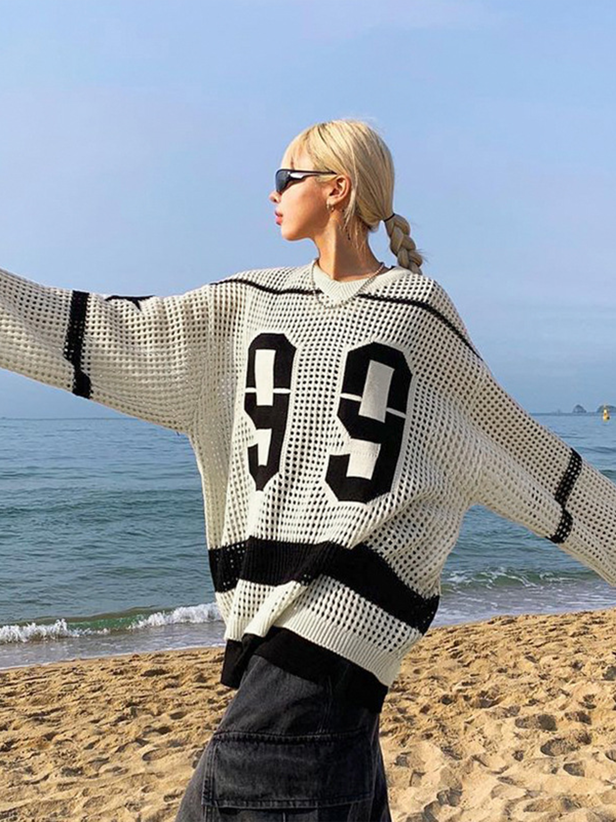 Fushya "99 Team" Oversized Sweater