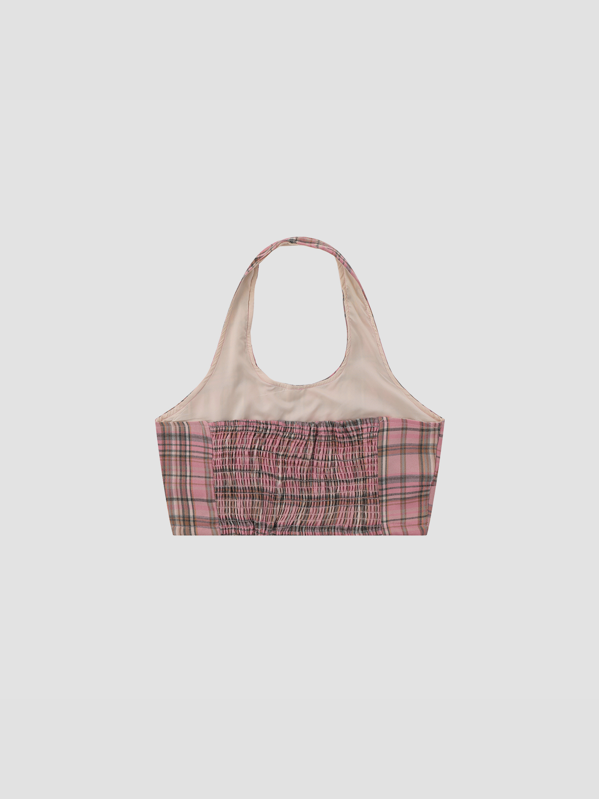 Fushya Cute Plaid Cropped Top