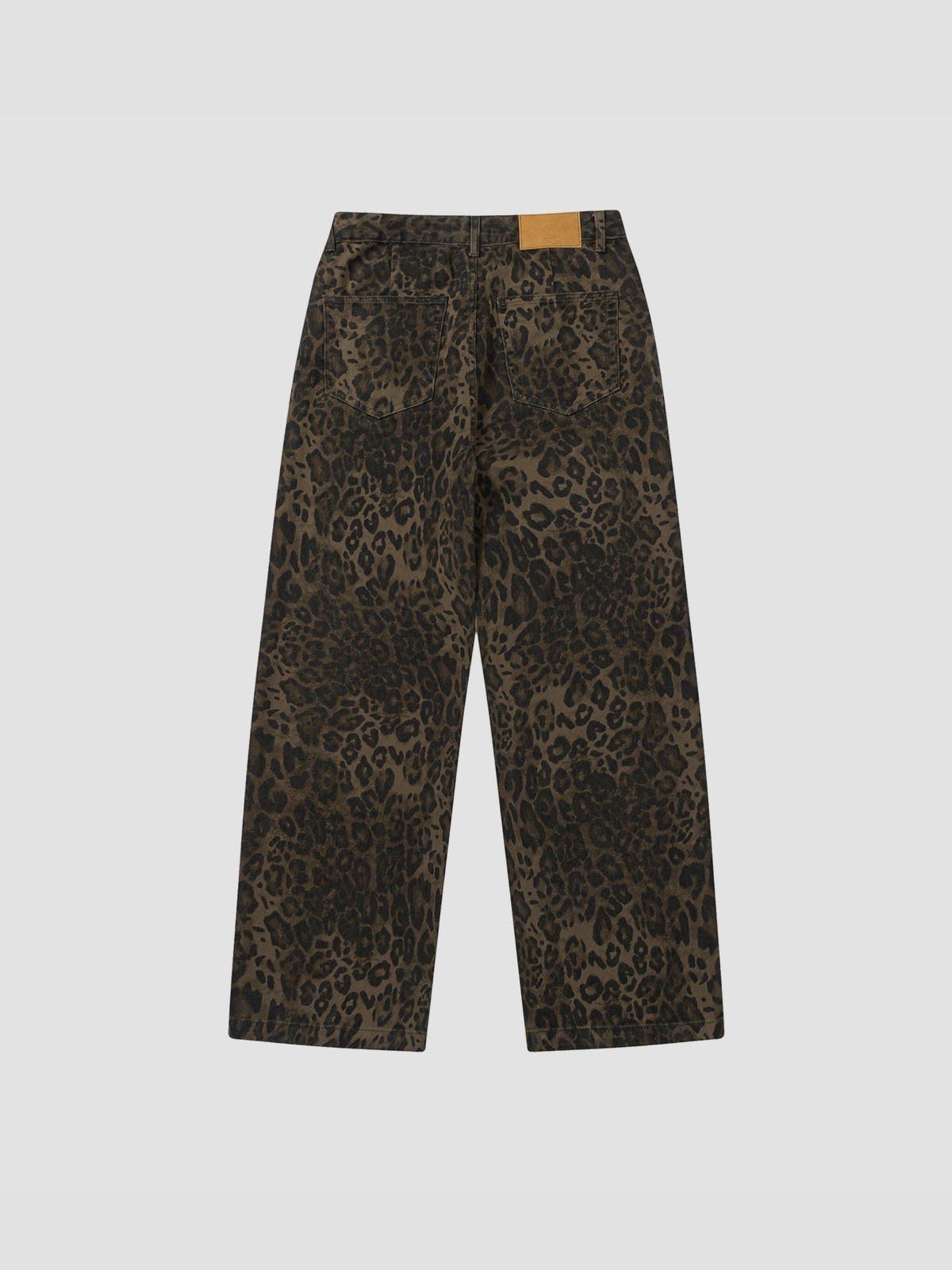 Fushya "Street Star" Leopard Baggy Jean