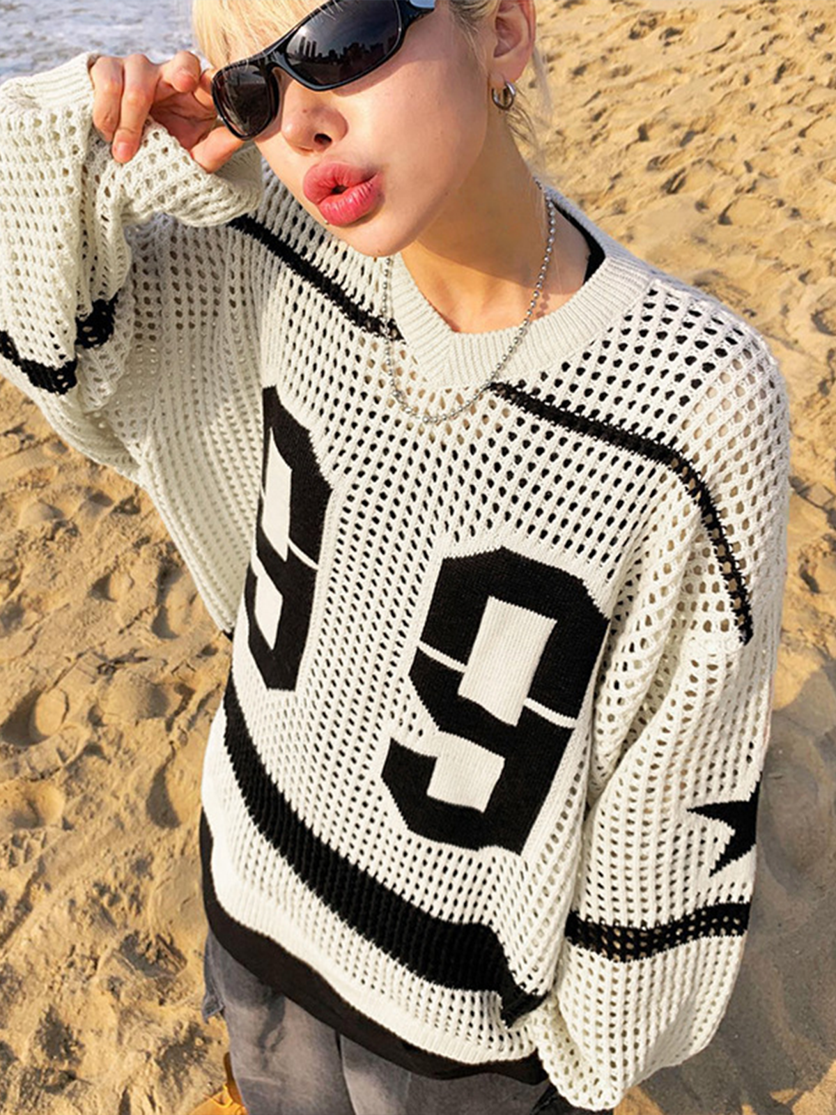 Fushya "99 Team" Oversized Sweater