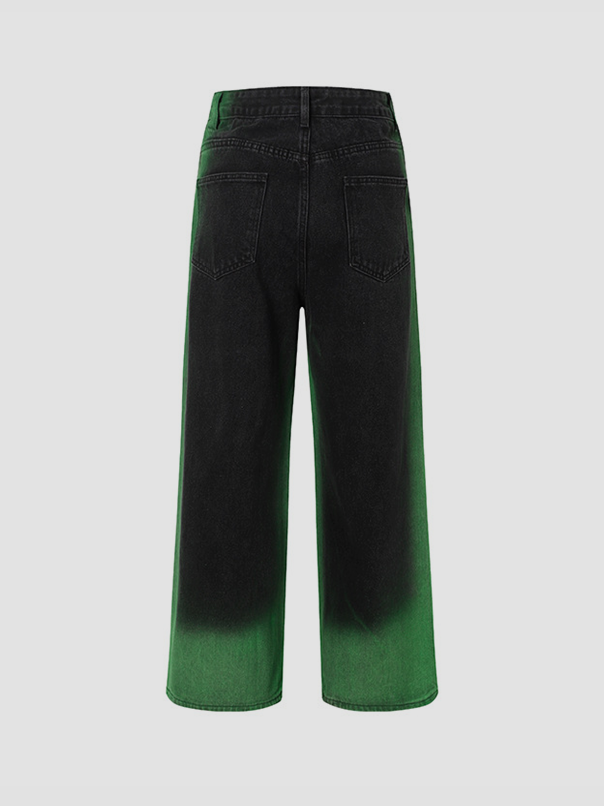 Fushya Green Washed Straight Jacket