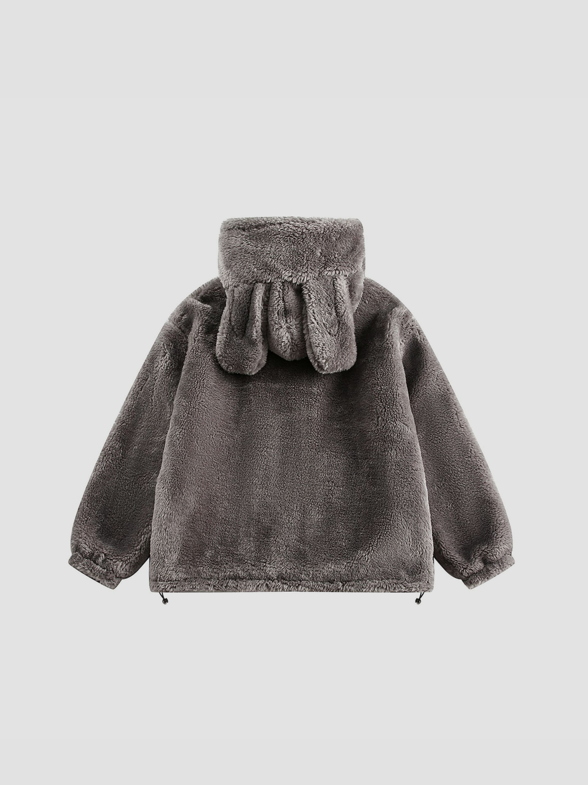 Fushya Rabbit Oversized Zip Hoodie