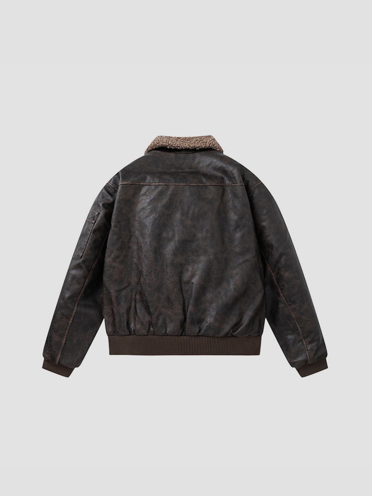 Fushya High School Vintage Leather Jacket