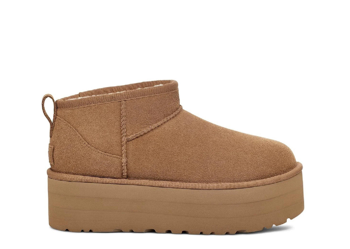 Davenzarry - UGG Classic Ultra Mini Platform Boot 'Chestnut' - Image 1