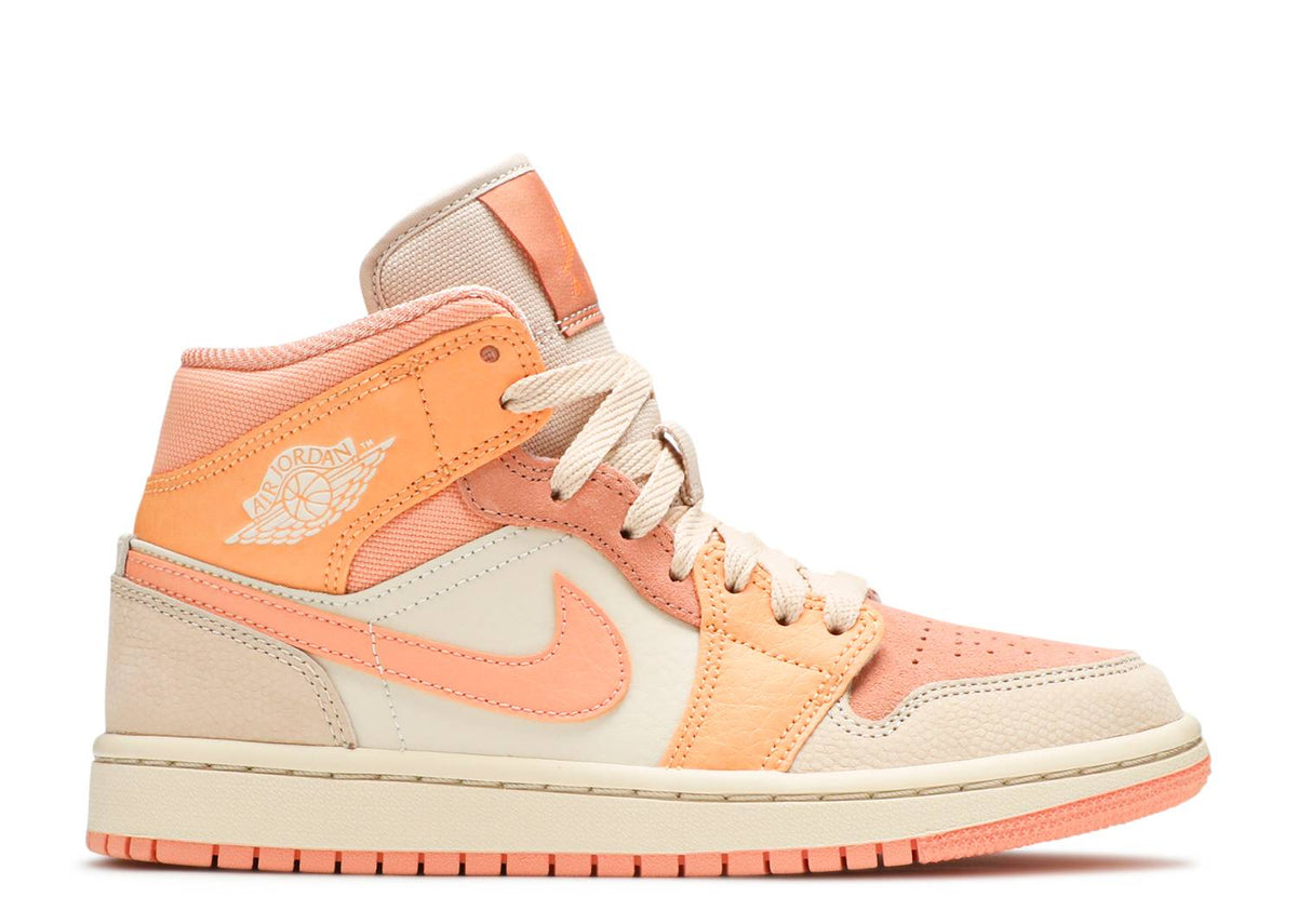 Davenzarry | Women's Air Jordan 1 Mid 'Apricot' | View 1