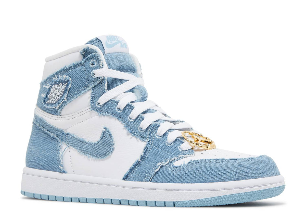 Davenzarry | Women's Air Jordan 1 Retro High OG 'Denim' | View 3