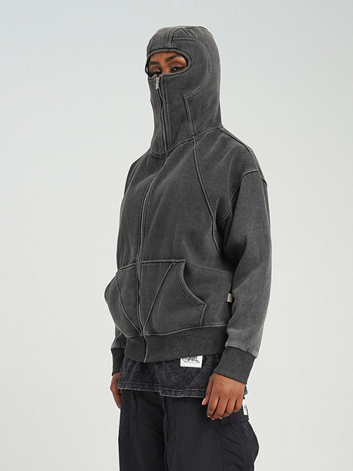 Fushya Wash Full Zip Hoodie