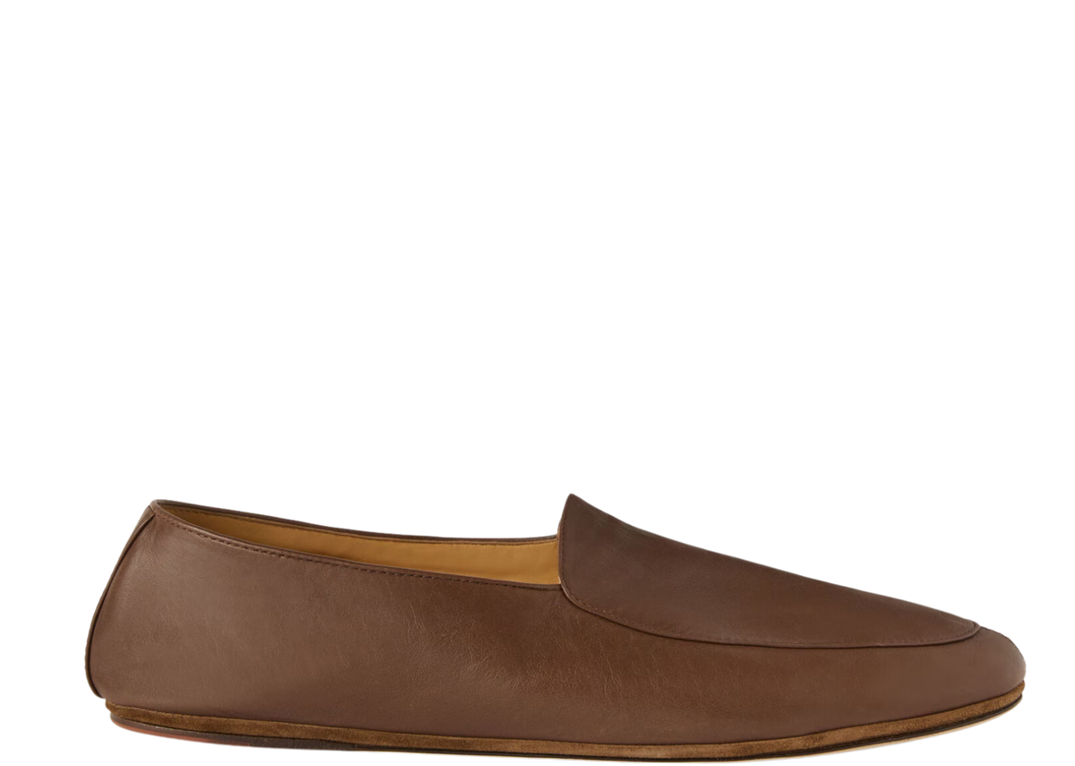 Davenzarry | Loro Piana Anton Walk Loafer Lambskin Tundra | View 1