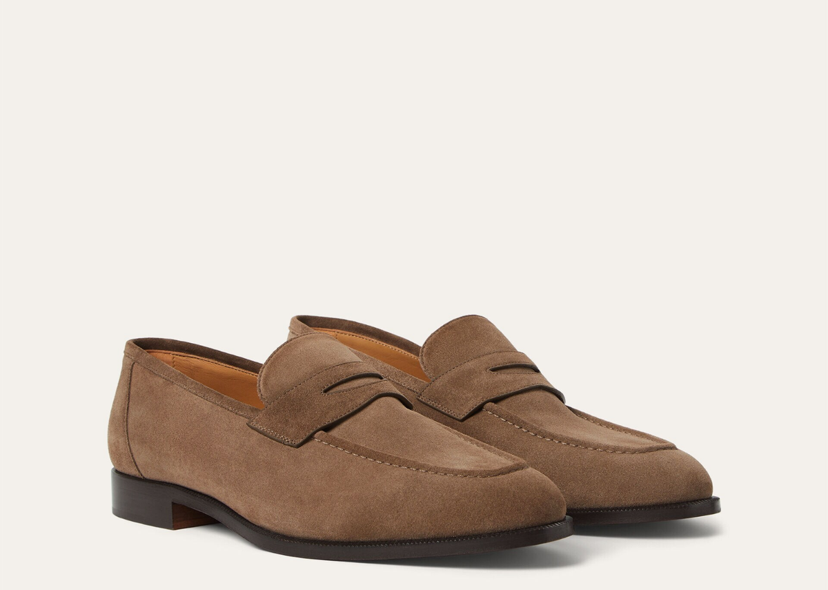 Davenzarry | Loro Piana Sergio Loafer Ox Leather Timone | View 2