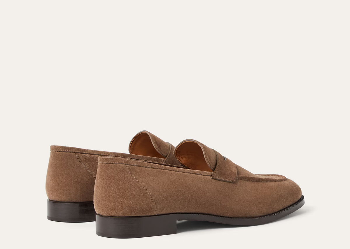 Davenzarry | Loro Piana Sergio Loafer Ox Leather Timone | View 3