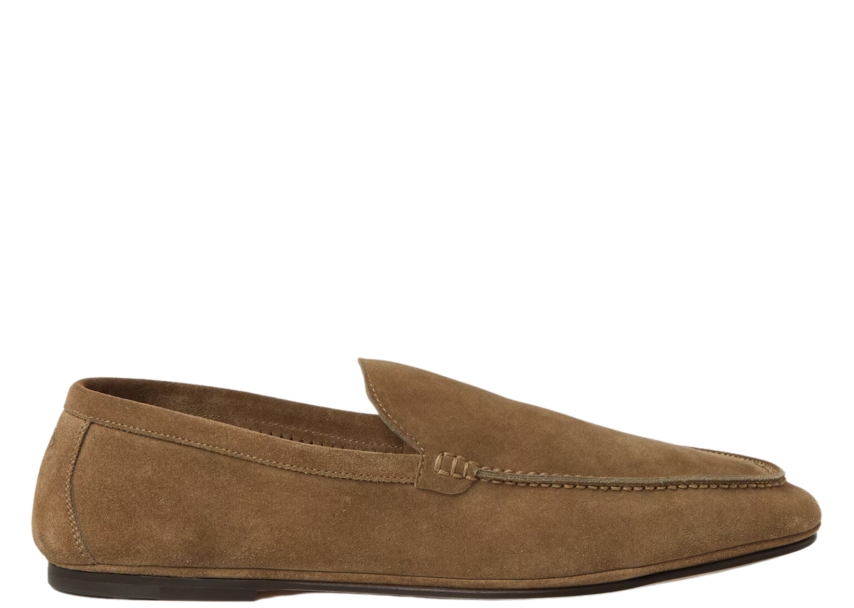 Davenzarry | Loro Piana Summer Anton Walk Loafer Suede Multicolor | View 1