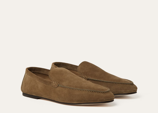 Davenzarry | Loro Piana Summer Anton Walk Loafer Suede Multicolor | View 2