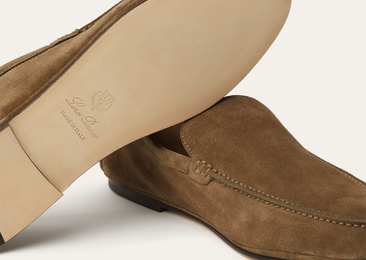Davenzarry | Loro Piana Summer Anton Walk Loafer Suede Multicolor | View 4