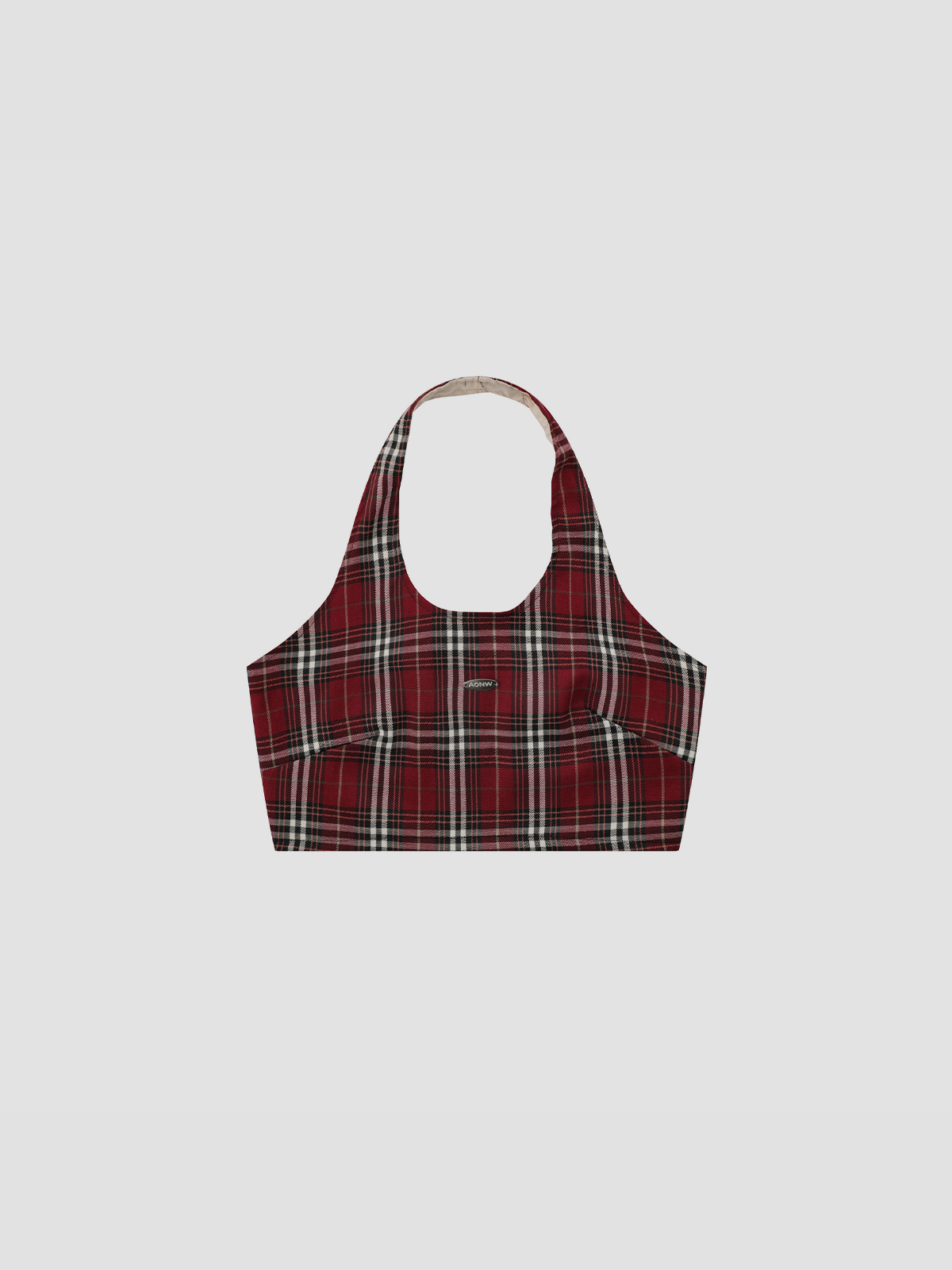 Fushya Cute Plaid Cropped Top