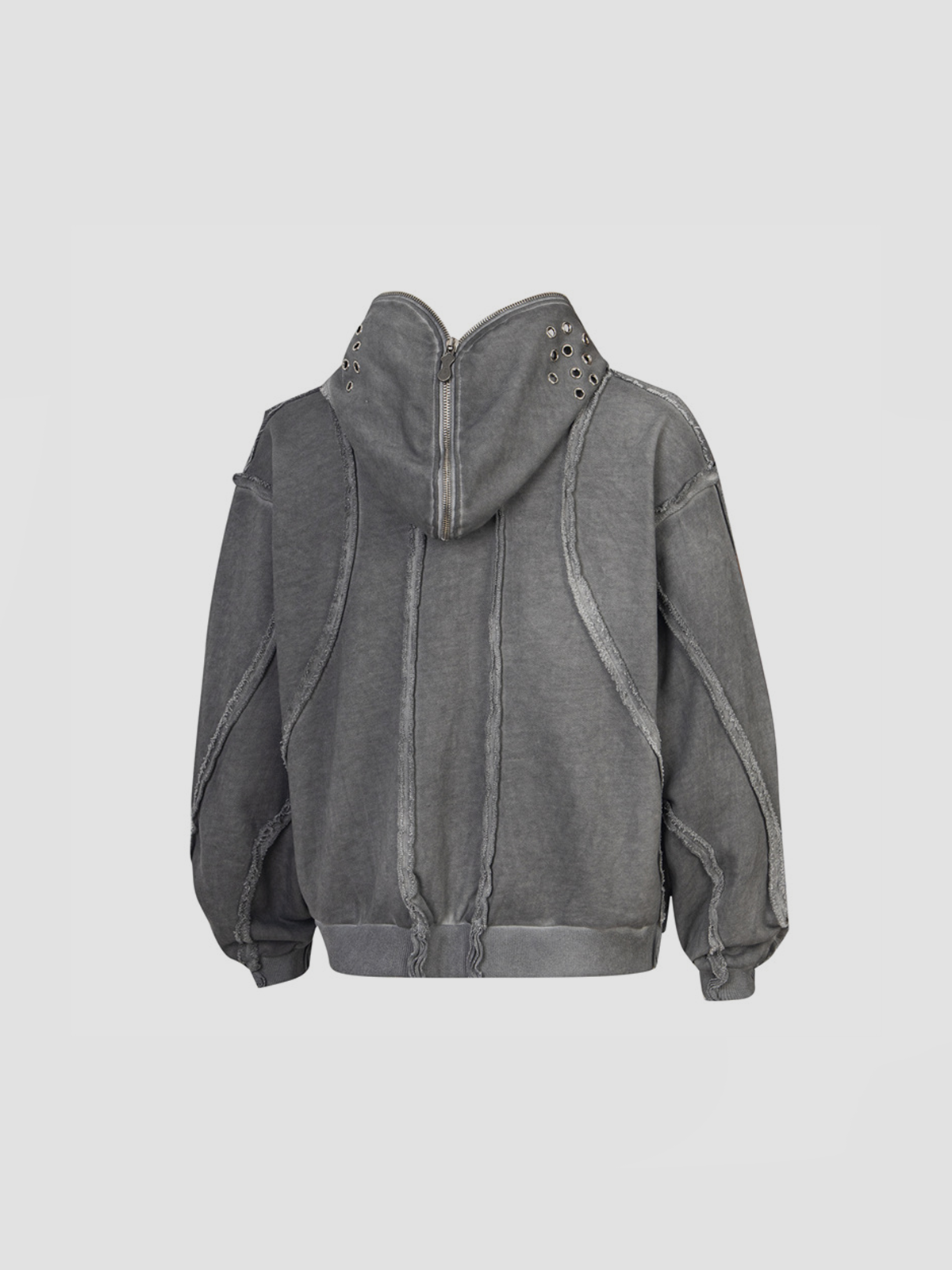 Fushya Star Fringe Zip Hoodie