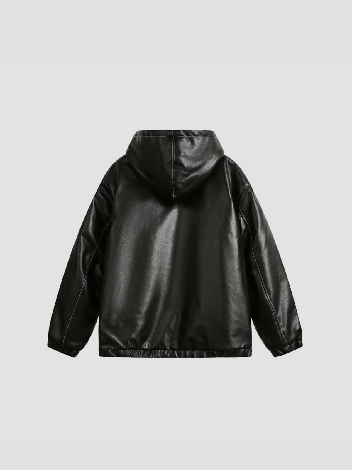 Fushya "One Night" Washed Leather Jacket