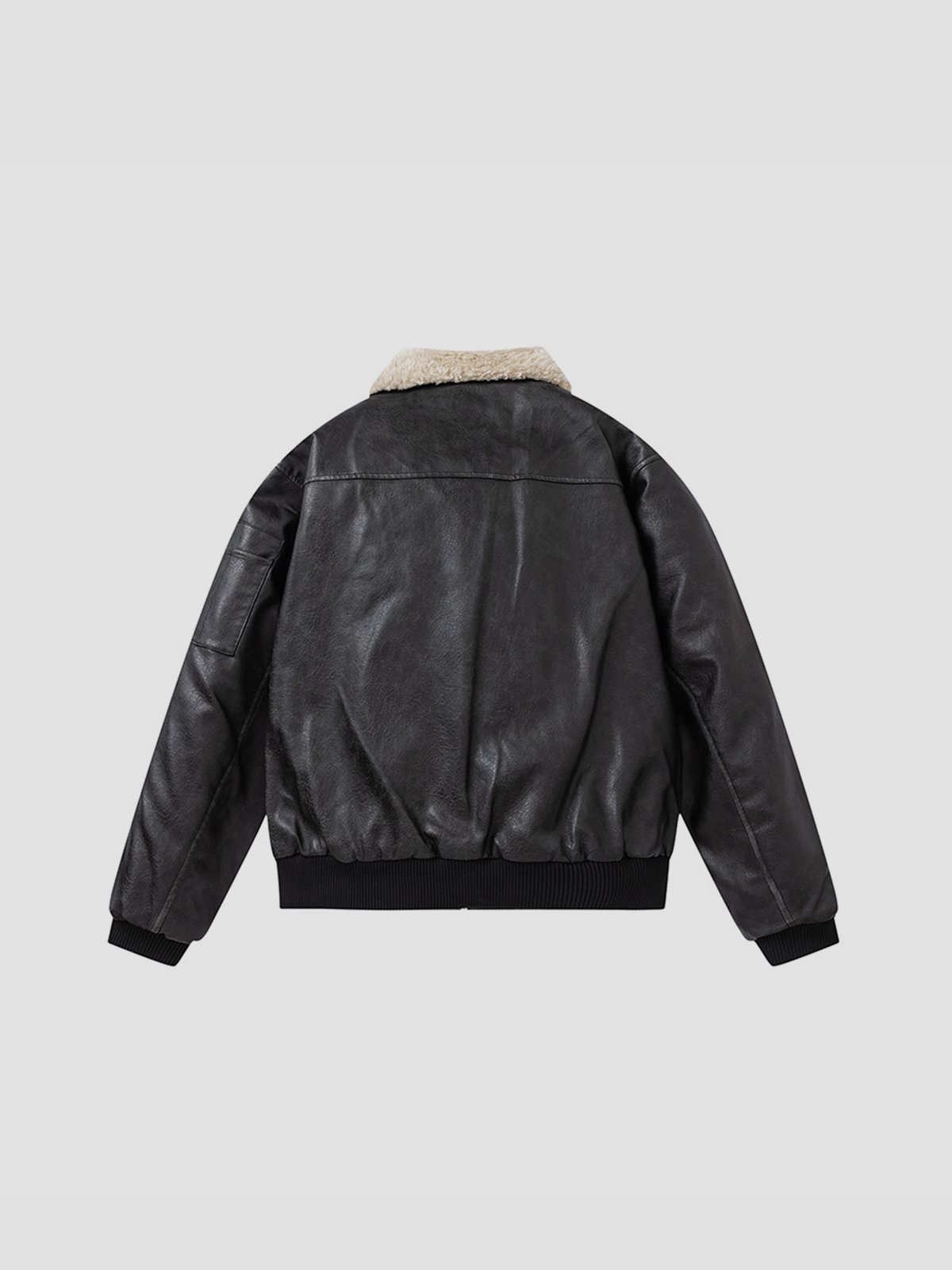 Fushya High School Vintage Leather Jacket