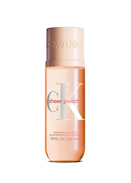 Davenzarry | Calvin Klein Sheer Peach Hair & Body Perfume Mist - 236 ml | View 1