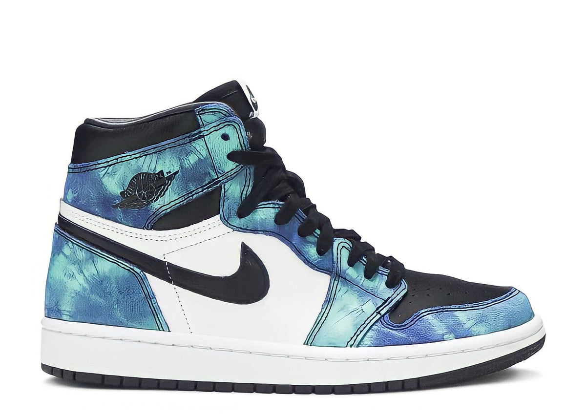 Davenzarry | Women's Air Jordan 1 Retro High OG 'Tie-Dye' | View 1