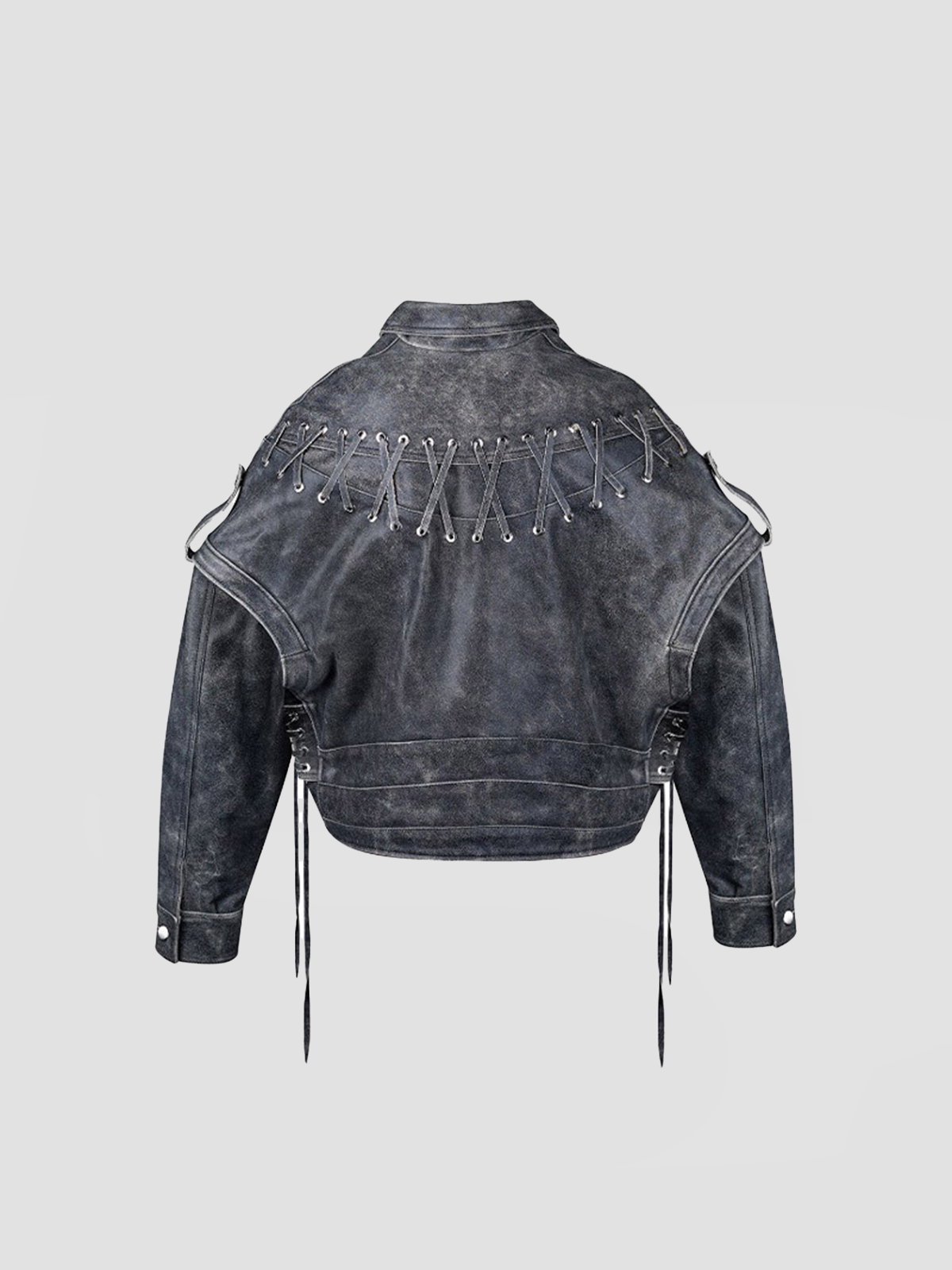 Fushya "Street Star" DP Divide Leather Jacket